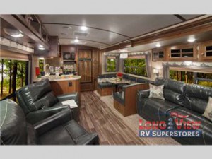 Dutchmen Denali travel trailer interior